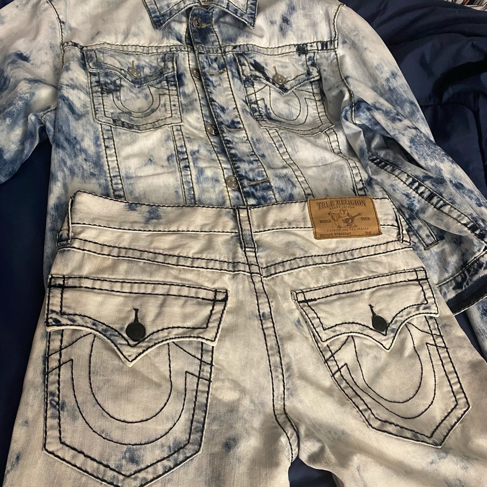 True religion jacket plus jeans